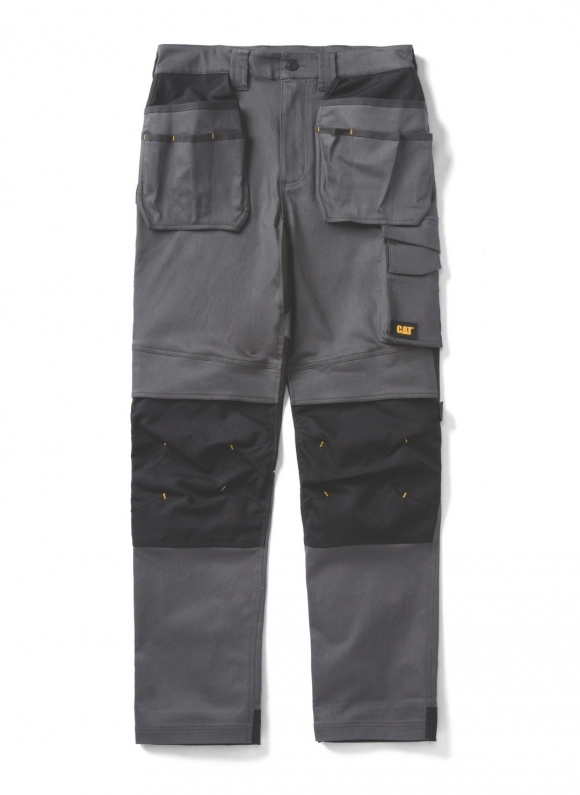 CAT Tech Pro 4 virzienu elastīgās darba bikses ar piekarināmām kabatām 1080053